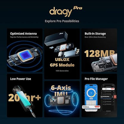 Dragy Pro with Suction Mount